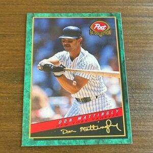 1994 DON MATTINGLY MLBPA Post trading
card #2 of 30
